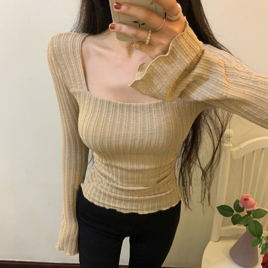 Women's All-match Bottoming Shirt Trendy Top