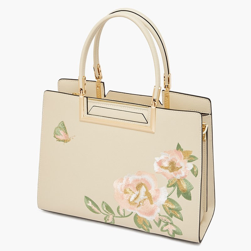 Sac à bandoulière brodé tendance pour femme