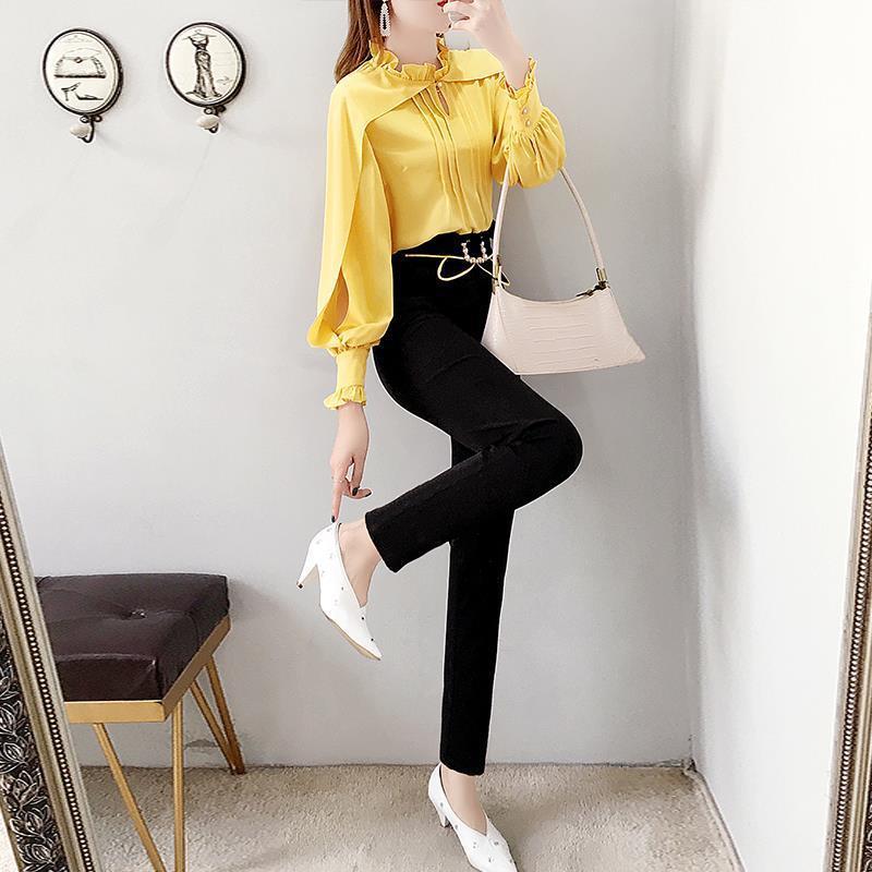 Two-piece Women's Shirt With Light Mature Style And Small Fragrance Style