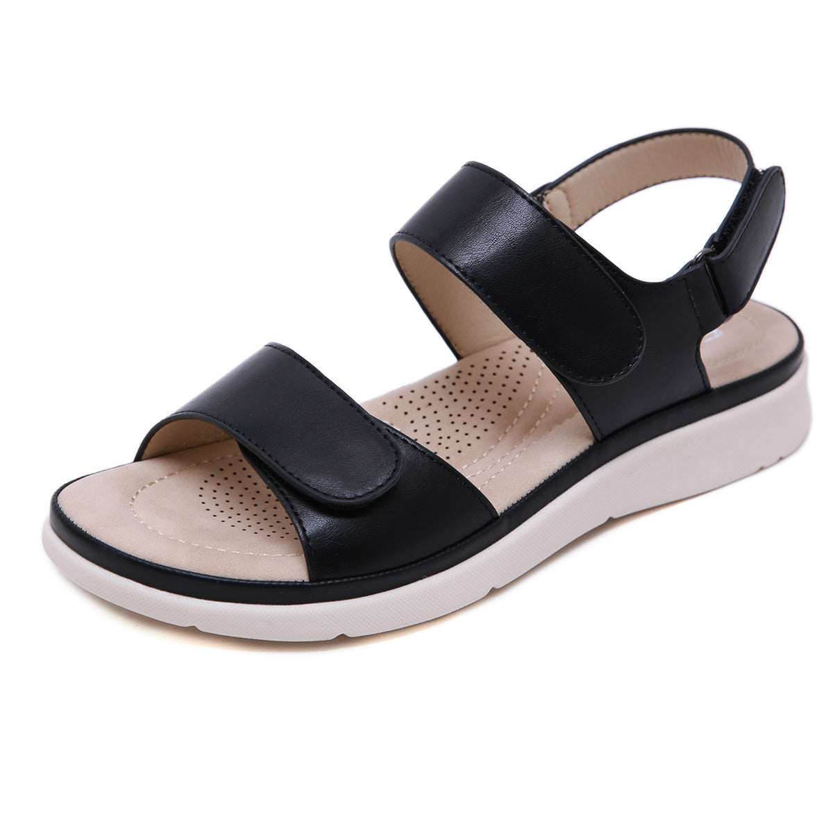 Velcro Buckle Sponge Massage Sandals