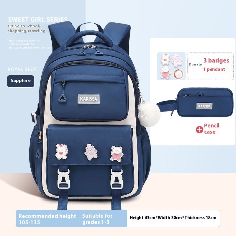 Children's Oxford Cloth Splash Proof Backpack