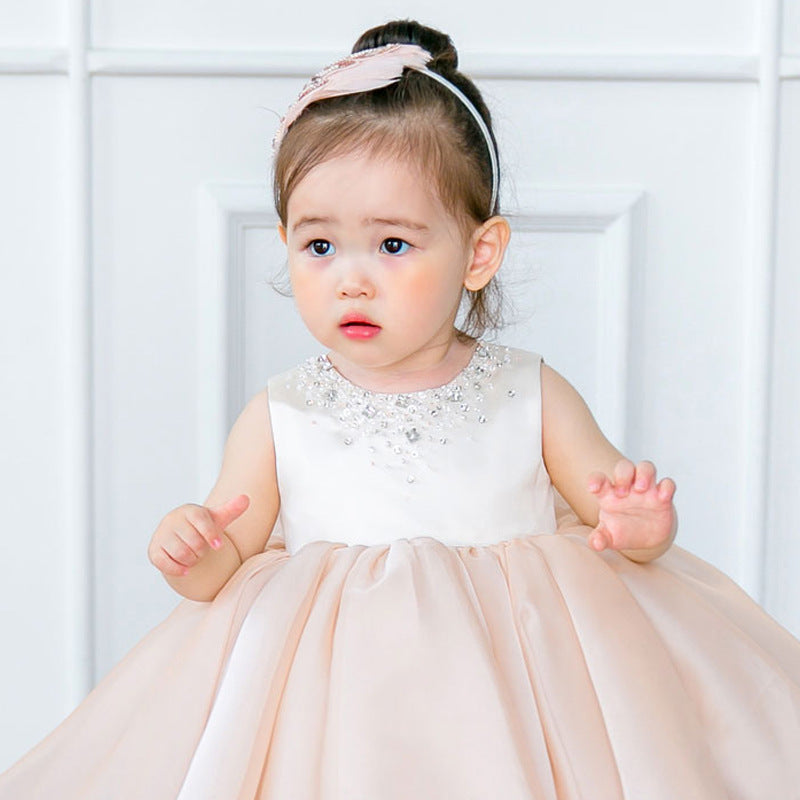 Robe de princesse pour bébé fille toute l'année