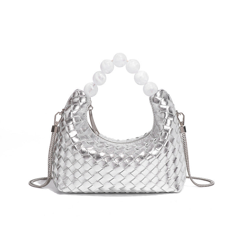 Women's Fashion Simple Style Pearl Tote