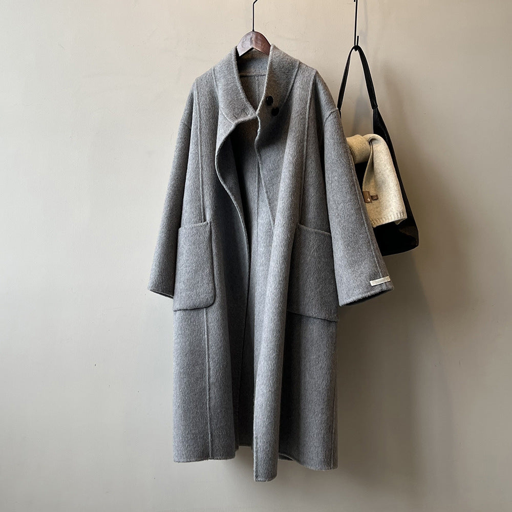 Wool Overcoat Women's High-grade Woolen Coat