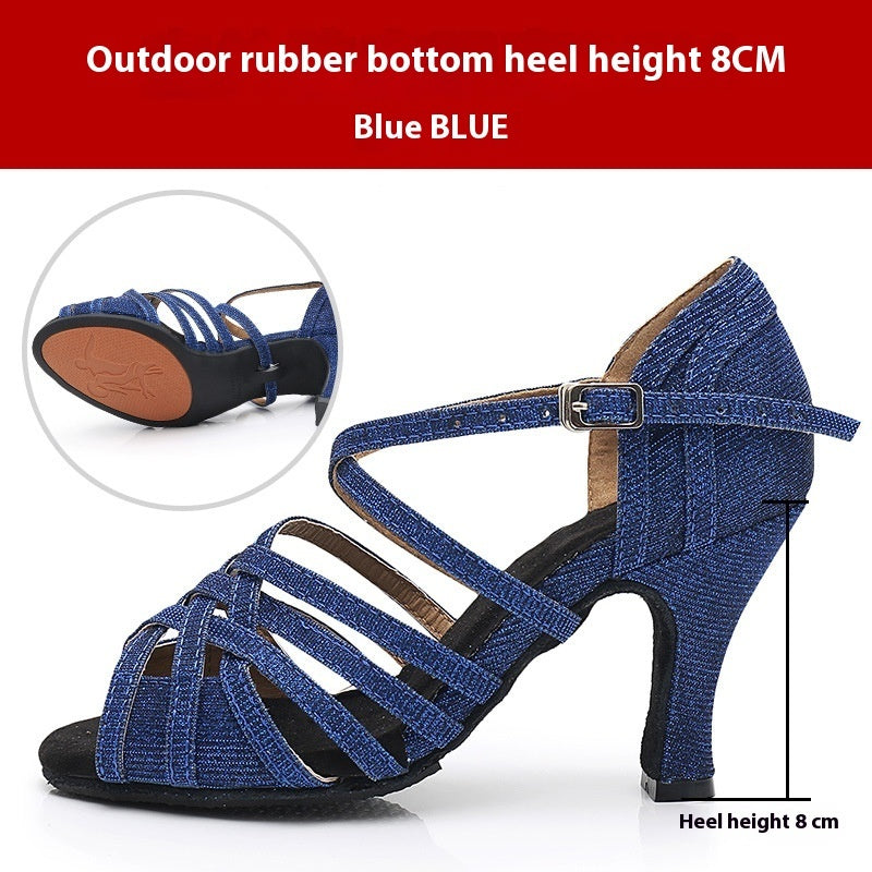 Women's Fashion Soft Bottom High Heel Sandals